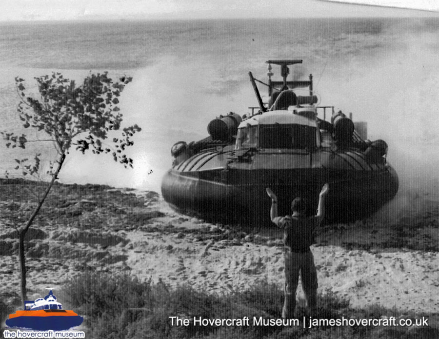 SRN6 with the military -  (credit: The <a href='http://www.hovercraft-museum.org/' target='_blank'>Hovercraft Museum Trust</a>).